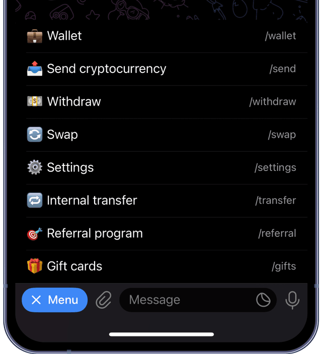 Запустите бота